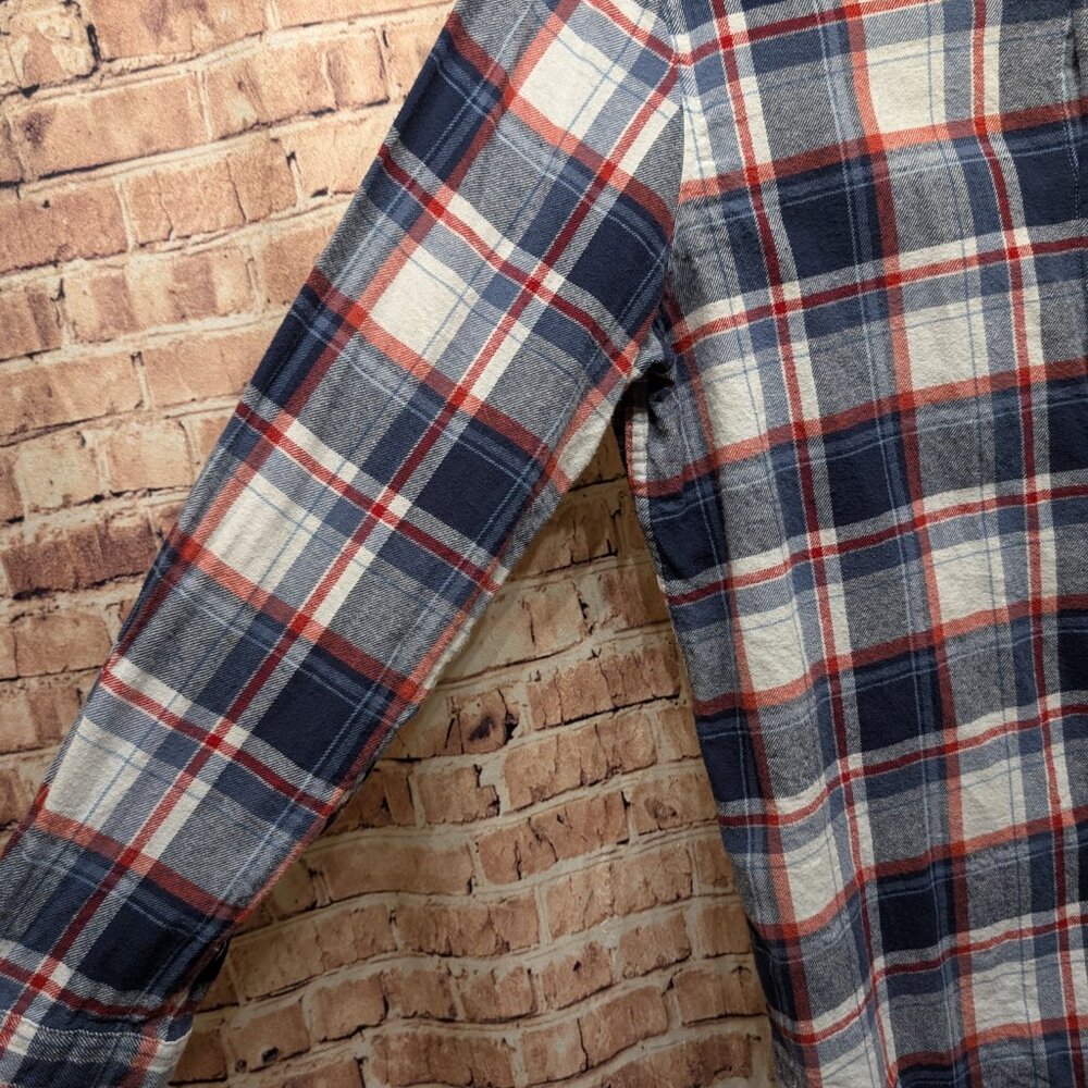 Chaps Flannel Button Down Brushed Flannel Shirt S… - image 7